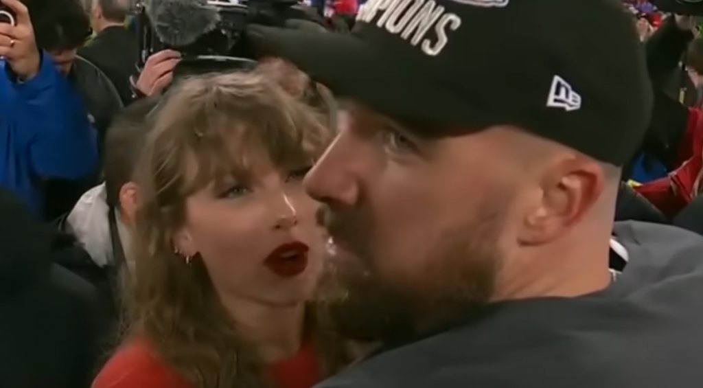 Taylor Swift and Travis Kelce YouTube_Screenshot